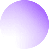 3 fading purple circle on a transparent background