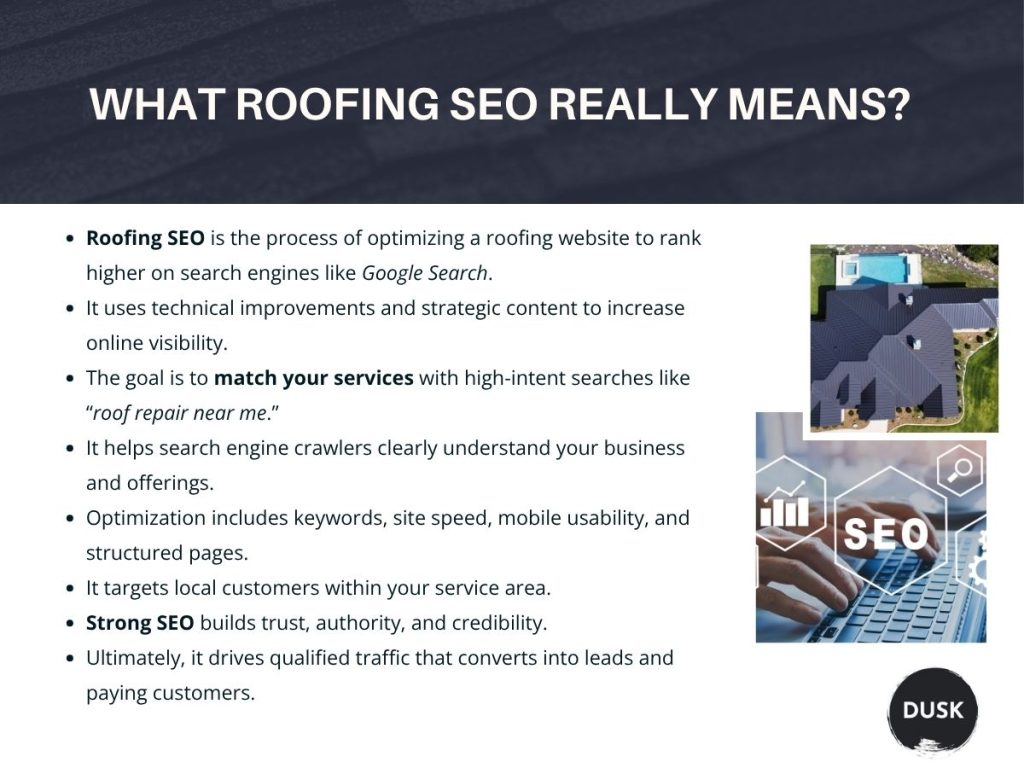 roofing SEO explained